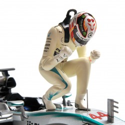 Mercedes W06 Hybrid F1 USA 2015 Lewis Hamilton Minichamps 110150544