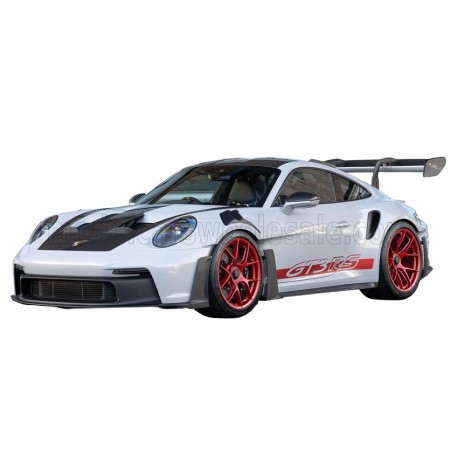 Porsche 911 992 GT3 RS Weissach Package Coupe 2022 White Black Red Norev 187373