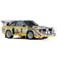 Audi Quattro S1 E2 night version 2 Rallye 1985 Hannu Mikkola - Arne Hertz Bburago BU38326