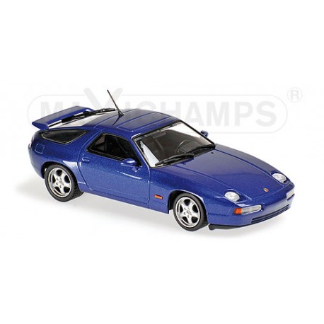Porsche 928 GTS 1991 Bleue foncée Maxichamps 940068101