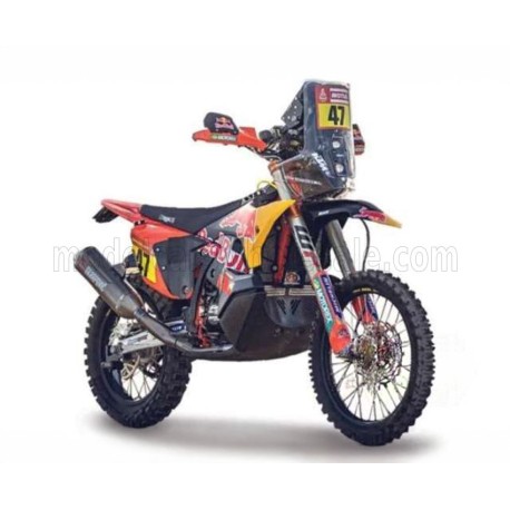 KTM 450 47 Rallye Dakar 2024 Kevin Benavides Bburago BU51093B