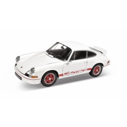 Porsche 911 Carrera 2.7 RS Blanche - Rouge 1973 Welly 18044W