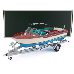 Riva Junior Motoscafo Motorboat 1966 Ivory Sea Blue Mitica MITICA206001-D