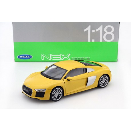 Audi R8 V10 Jaune 2016 Welly 18052Y