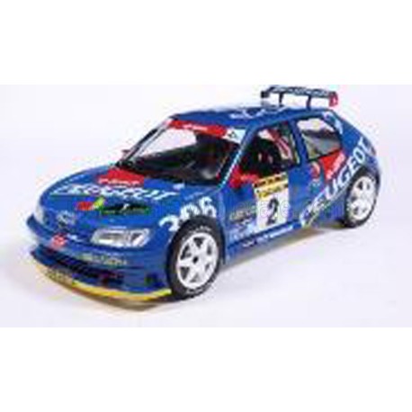 Peugeot 306 Maxi 2 Winner Rally d’Avilés 1997 Jaime Azcona - Julius Billmaier Solido S1808309