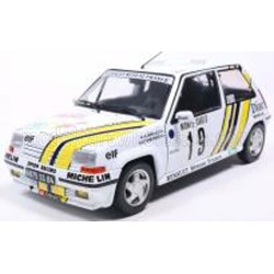 Renault R5 GT Turbo 19 Rallye Monte Carlo 1989 Alain Oreille - Gilles Thimonier Solido S1810006