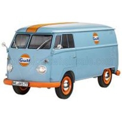 Volkswagen T1 Van Kool Combi Gulf Oil Tribute 1950 Light Blue Orange Solido S1810908