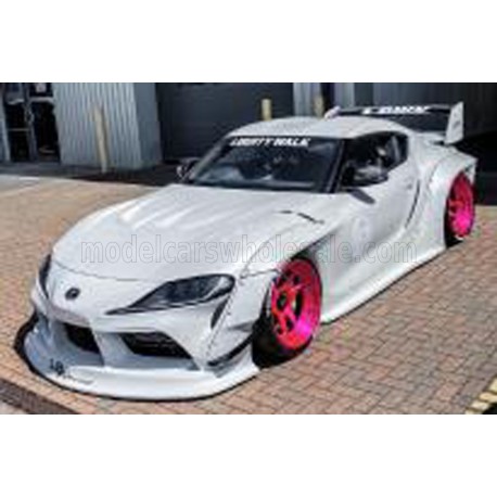 Toyota GR Supra Liberty Walk Body Kit Coupe 2025 White Met Solido S1815502