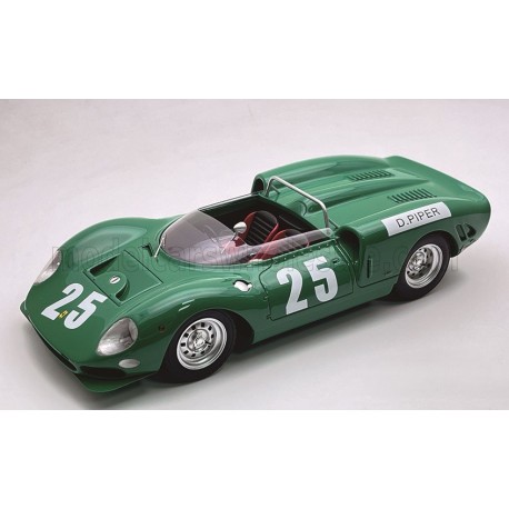 Ferrari 365 P2 4.4L V12 Spider 25 7th Guards Trophy Brands Hatch David Piper 1965 Tecnomodel TM18-422F