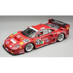 Ferrari F40 LM 3.5L Turbo V8 59 24 Hours of Le Mans 1996 Tecnomodel TM18-429A