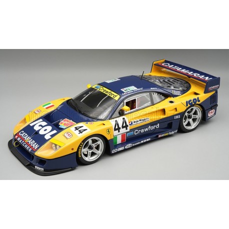 Ferrari F40 LM 3.5L Turbo V8 44 24 Hours of Le Mans 1996 Tecnomodel TM18-429B