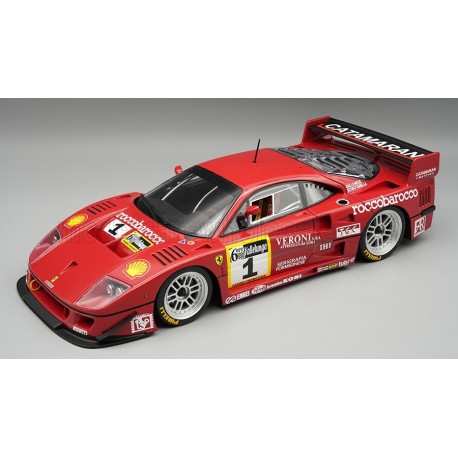 Ferrari F40 LM 3.5L Turbo V8 1 Winner 6 Hours of Vallelunga Gold Cup 1996 Tecnomodel TM18-429C