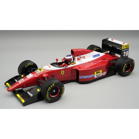 Ferrari F93A rain tires 28 Gerhard Berger F1 Europe Donington Park 1993 Tecnomodel TMD18-337B