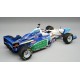 Benetton B196 rain tires 4 Gerhard Berger F1 Spain 1996 Tecnomodel TMD18-423B