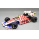 Toleman Hart TG184 Hart 19 Ayrton Senna F1 3rd Portugal 1984 Tecnomodel TMD18-441B