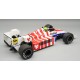 Toleman Hart TG184 Hart 19 Ayrton Senna F1 3rd Portugal 1984 Tecnomodel TMD18-441B