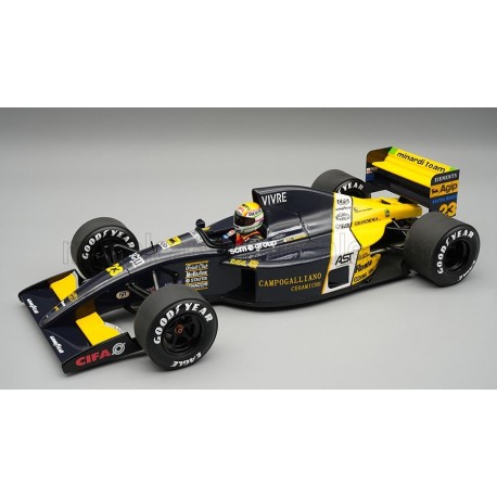 Minardi Ford M191 23 Pierluigi Martini F1 USA 1991 Tecnomodel TMD18-471C