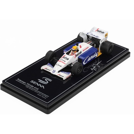Toleman TG184 19 Ayrton Senna F1 2nd Monaco 1984 Truescale TSM430909