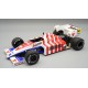 Toleman Hart TG184 19 Ayrton Senna F1 3rd Portugal 1984 Tecnomodel TM18-369B