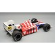 Toleman Hart TG184 19 Ayrton Senna F1 3rd Portugal 1984 Tecnomodel TM18-369B