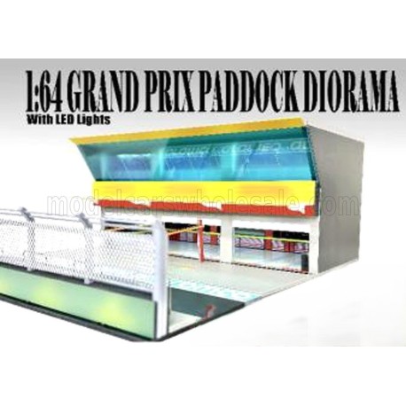 Grand Prix Paddock Diorama Team Red American Diorama AD-2447