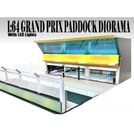 Grand Prix Paddock Diorama Team Orange American Diorama AD-2445