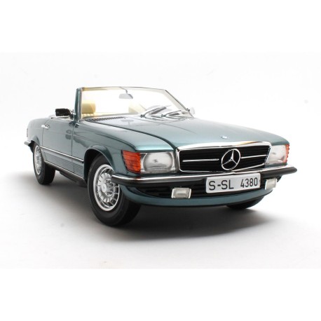 Mercedes Benz 380SL Spider R107 1983 Blue Met 12Art-Fine-Model-Cars 12ART13020132