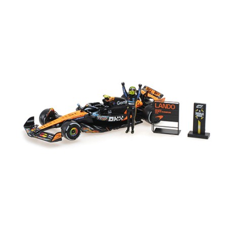 McLaren Mercedes MCL39 4 Lando Norris F1 World Champion Abu Dhabi 2025 Minichamps 530258704