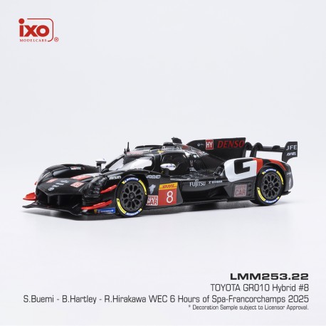 Toyota GR010 Hybrid 8 WEC 6 Heures de Spa Francorchamps 2025 IXO LMM253