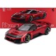 Ferrari F80 with Silver Black Wheels 2024 Rosso Supercar Bburago 18-16919