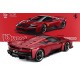 Ferrari F80 with Silver Black Wheels 2024 Rosso Supercar Bburago 18-16919