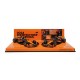 2 car-set McLaren MCL38 4 81 Norris Piastri F1 Constructors Champions Abu Dhabi 2024 Minichamps 532240481