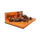 2 car-set McLaren MCL38 4 81 Norris Piastri F1 Constructors Champions Abu Dhabi 2024 Minichamps 532240481
