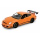 Porsche 911 / 997 GT3 RS Orange et Noire 2007 Welly 18015OR