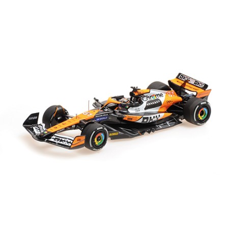 McLaren Mercedes MCL38 81 Oscar Piastri F1 3rd Singapour 2024 Minichamps 537246181