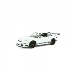 Porsche 911 / 997 GT3 RS Blanche et Noire 2007 Welly 18015W