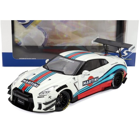 Nissan GT-R R35 Martini Racing LB Works 2024 White Blue Red Solido S1805819