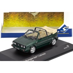 Volkswagen Golf MKI Sportline Cabriolet Open 1992 Green Solido S4315803