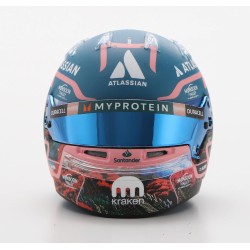 Casque Helmet 1/5 Alexander Albon Williams F1 Japon 2025 Spark 5HF202
