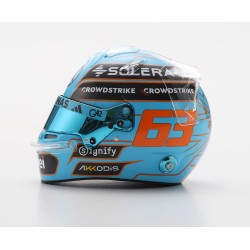 Casque Helmet 1/5 George Russell Mercedes F1 Angleterre 2025 Spark 5HF220