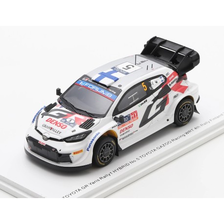 Toyota Yaris Rally1 Hybrid 5 4th Rallye de Finlande 2024 S. Pajari - E. Malkonen Spark S6878