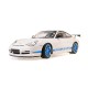 Porsche 911 GT3 RS 2002 White with Blue Stripes Minichamps 155062021