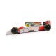 McLaren Ford MP4/8 with standing Figurine and Flag Sebastian Vettel F1 Tribute Imola 2024 Minichamps 530931805