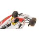 McLaren Ford MP4/8 with standing Figurine and Flag Sebastian Vettel F1 Tribute Imola 2024 Minichamps 530931805