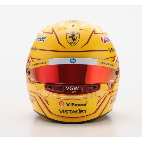 Casque Helmet 1/5 Lewis Hamilton Ferrari F1 Monaco 2025 Looksmart LSHEL016