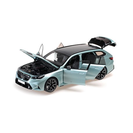 BMW M5 Touring 2024 Green Metallic Minichamps 110023902