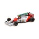 McLaren Ford MP4/8 Dirty version with flag Ayrton Senna F1 Winner Australie 1993 Minichamps 540933308
