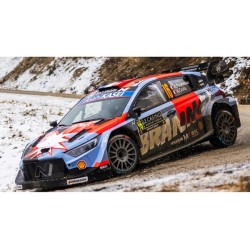 Hyundai i20 N Rally1 16 Rally Monte Carlo 2026 A. Fourmaux - A. Coria Spark S6918