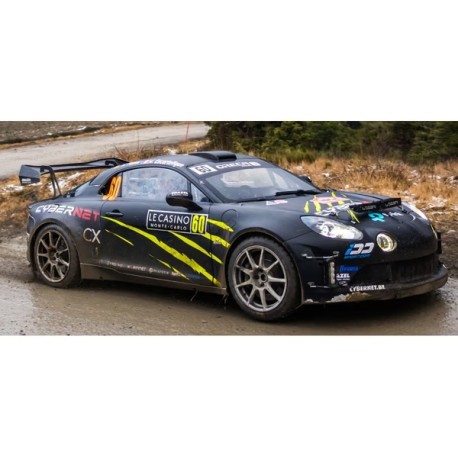 Alpine A110 RGT 60 Rally Monte Carlo 2026 A. Fumal - J. Escartefigue Spark S6936