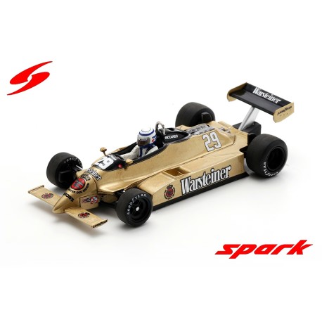 Arrows A3 29 Riccardo Patrese F1 Argentine 1980 Spark S3989